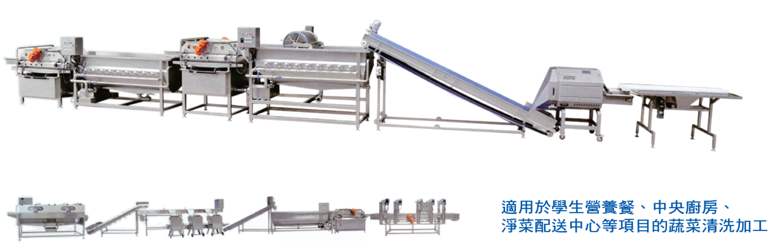 ULINK FOODTEC 葉類蔬菜清洗系統