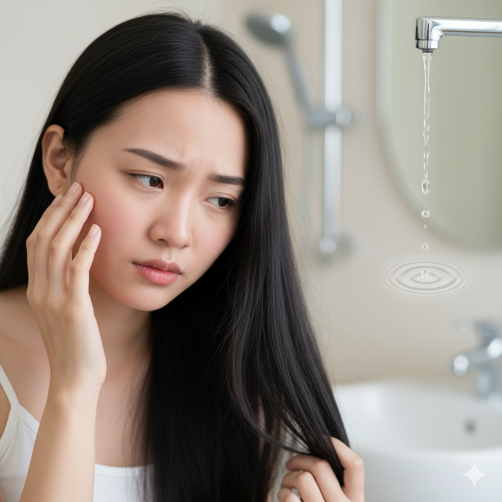 你家的水有「氯」嗎？游泳池味的自來水，如何影響你的皮膚與秀髮？