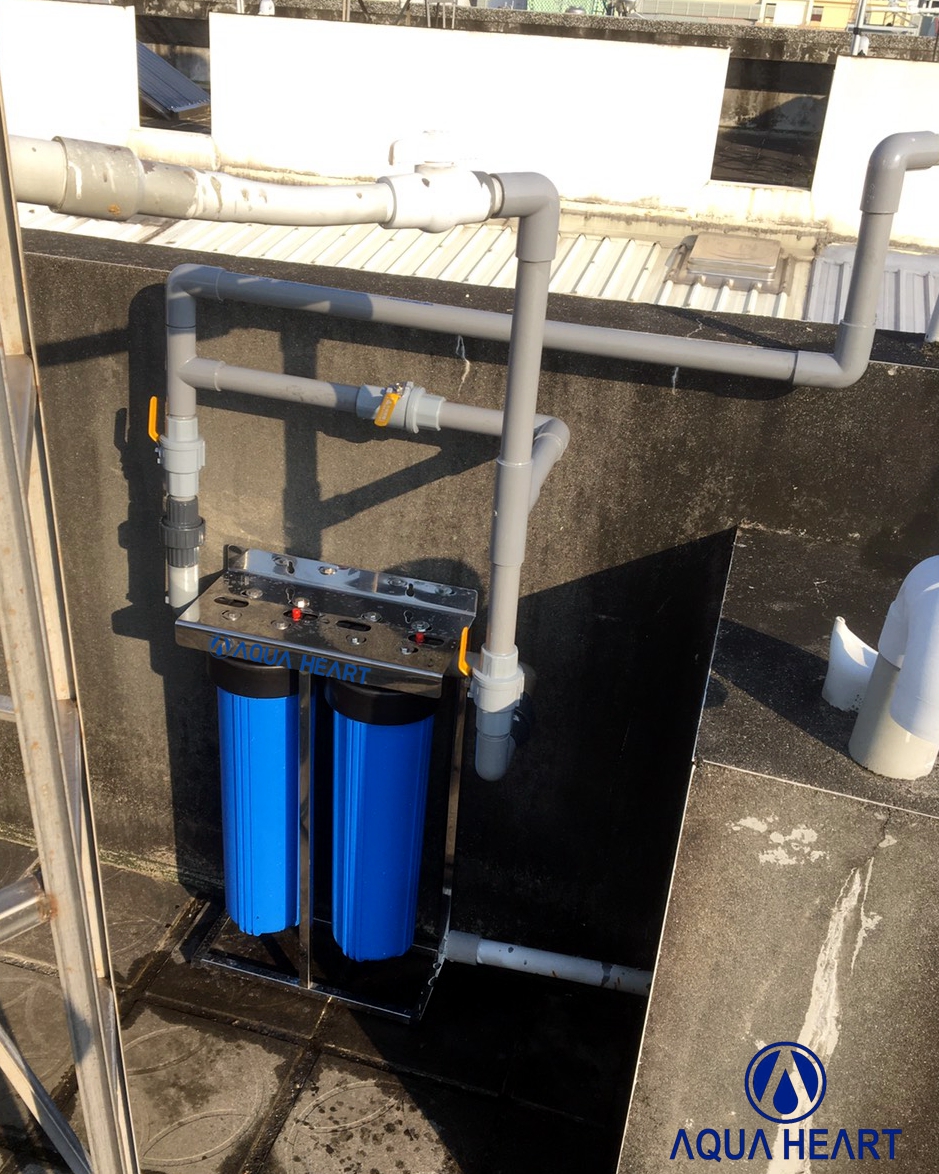 雙道大胖過濾器+座式直輸機